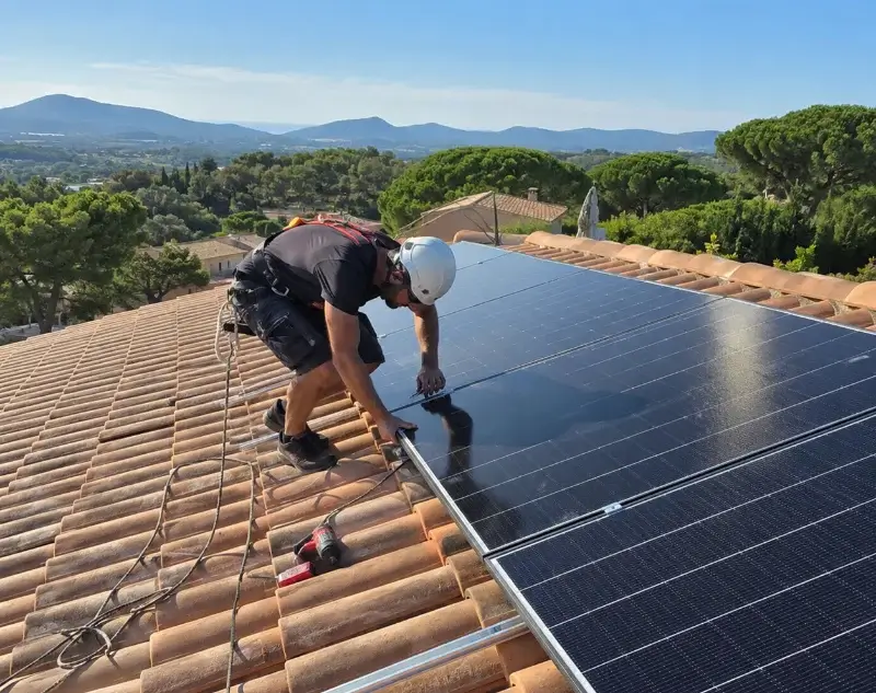 Installateur panneaux solaires Vezins — pose photovoltaïque sur toiture